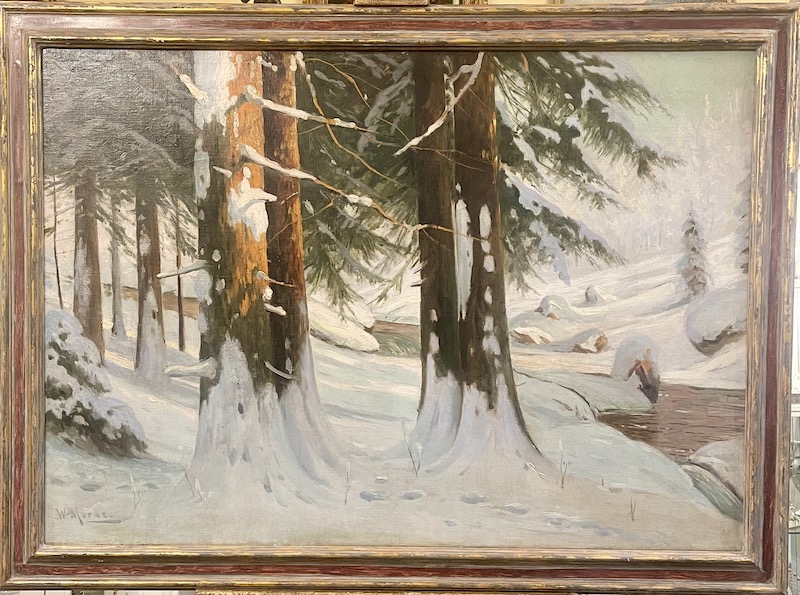 Winterlandschaft – Walter Moras