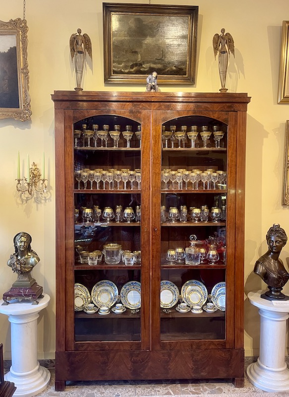 Biedermeier Bücherschrank