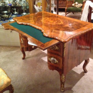 antike möbel - dresdener barock schreibtisch