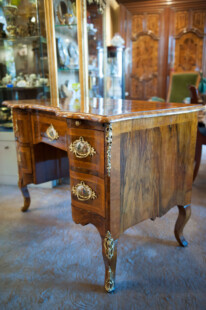 antike möbel - dresdener barock schreibtisch