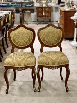 antike möbel - dresdner barock stühle